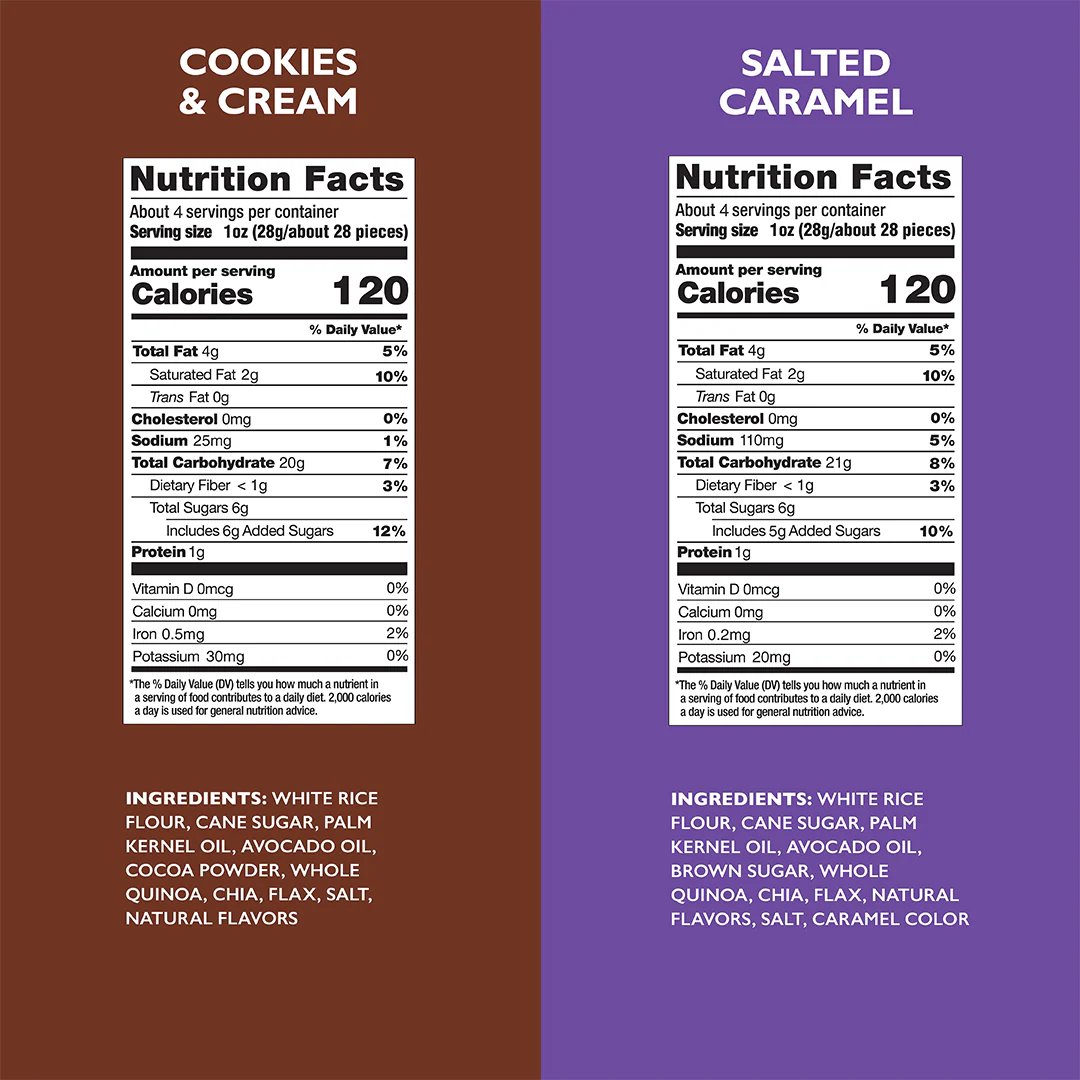 5 Flavor Variety [Birthday, S'mores, Cinnamon, Cookies & Cream, Caramel] 4oz - Image 3